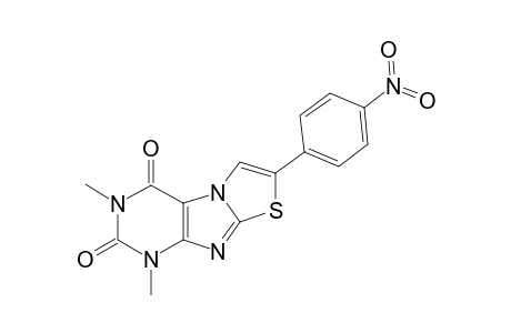 1,3-Dimethyl-7-(4-nitrophenyl)thiazolo[2,3-f]purine-2,4(1H,3H)-dione