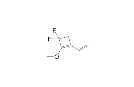 1-Ethenyl-3,3-bis(fluoranyl)-2-methoxy-cyclobutene