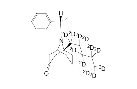 N-[(S)-1-Phenylethyl]-1-[2H11]pentyl-9-azabicyclo[3.3,1]nonan-3-one