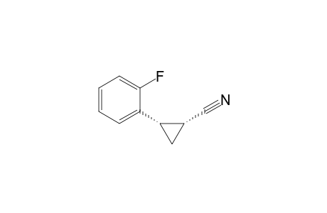 (-)-(1R,2S)-2-(2-Fluorophenyl)cyclopropanecarbonitrile