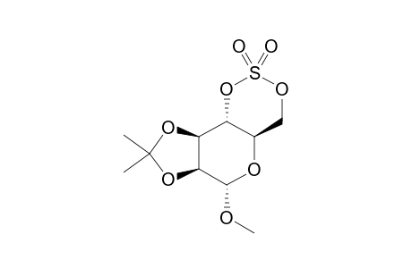 METHYL-2,3-O-ISOPROPYLIDENE-4,6-CYCLIC-SULFATE-ALPHA-D-MANNOPYRANOSIDE