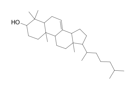 4,4-Dimethylcholest-7-en-3-ol