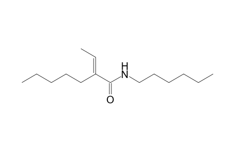 (E)-N-Hexyl-2-pentyl-2-butenamide