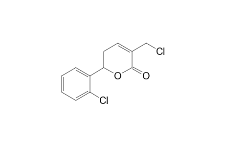 3-Chloromethyl-6-(2'-chlorophenyl)-5,6-dihydropyran-2-one