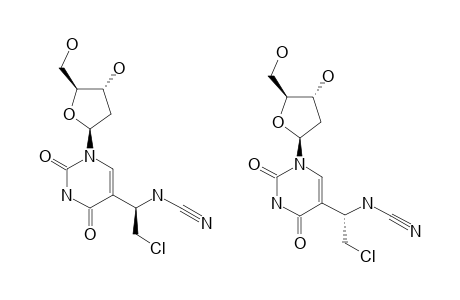 5-(1-CYANAMIDO-2-CHLOROETHYL)-2'-DEOXYURIDINE