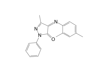 3H-pyrazol-3-one, 4-[(2,4-dimethylphenyl)imino]-2,4-dihydro-5-methyl-2-phenyl-