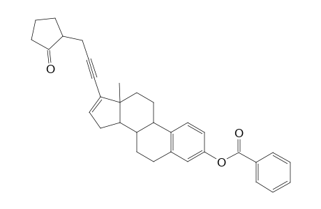 3-Benzoyloxy-13-methyl-17-[3-(2-oxocyclopentyl)propyn-1-yl]-19-nor-androst-1,3,5(10),16-tetraene
