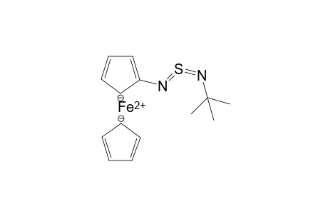 N-Ferrocenyl-N'-tertbutylsulfurdiimide