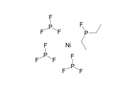 (Diethylfluorophosphane)tris(trifluorophosphane)nickel(0)