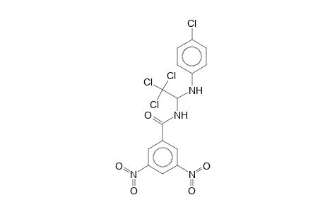3,5-Dinitro-N-[2,2,2-trichloro-1-(4-chloroanilino)ethyl]benzamide