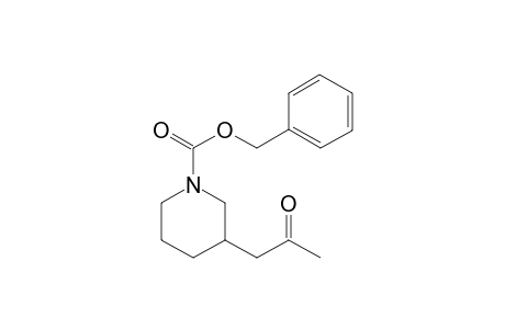 1-(Benzyloxycarbonl)-3-acetonylpiperidine