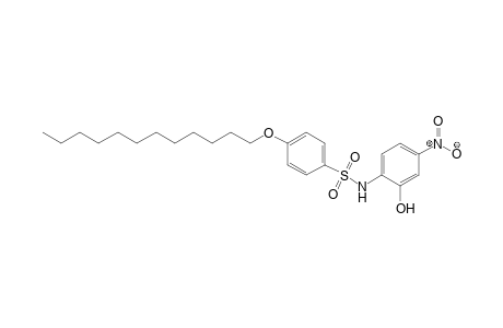 Benzenesulfonamide, 4-(dodecyloxy)-N-(2-hydroxy-4-nitrophenyl)-