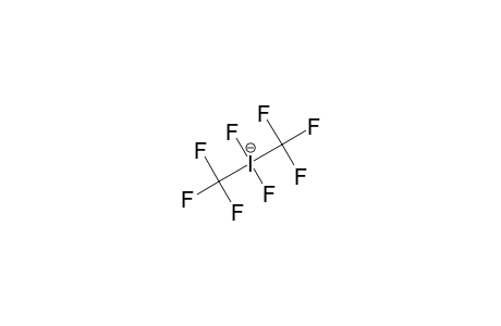 BIS-(TRIFLUOROMETHYL)-DIFLUOROIODINE-(III)-ANION