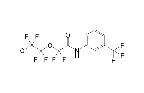3'-Trifluoromethyl-2,2-difluoro-2-(2-chloro-1,1,2,2-tetrafluoroethoxy)acetanilide