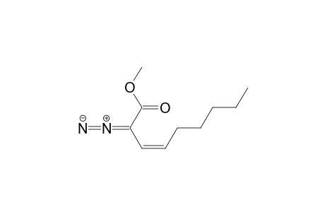 Methyl (Z)-2-diazonon-3-enoate