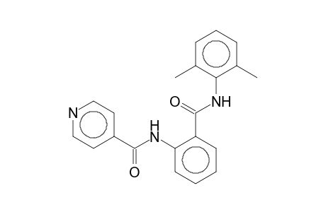 N-(2-[(2,6-Dimethylanilino)carbonyl]phenyl)isonicotinamide