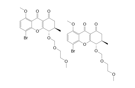 (3R,4S)-5-Bromo-8-methoxy-4-[(2-methoxyethoxy)methoxy]-3-methyl-3,4-dihydro-1H-xanthen-1,9(2H)-dione