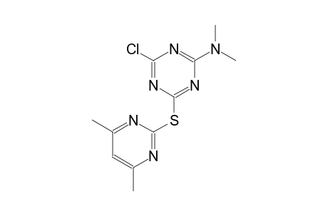 1,3,5-triazin-2-amine, 4-chloro-6-[(4,6-dimethyl-2-pyrimidinyl)thio]-N,N-dimethyl-