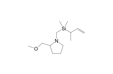 1-[1-[2(S)-(methoxymethyl)pyrrolidinyl]]-2,2,3-trimethyl-2-sila-4-pentene