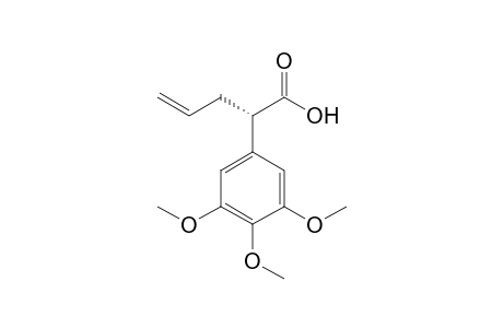 (2S)-2-(3,4,5-trimethoxyphenyl)-4-pentenoic acid