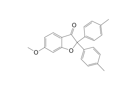 2,2-Bis(4'-Methylphenyl)-6-methoxybenzofuran-3(2H)-one