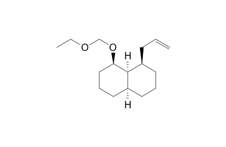 (1R*)-Allyl-(8R*)-(ethoxymethoxy)decahydronaphthalene