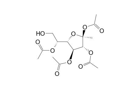 .beta.-D-Galactofuranoside, methyl, tetraacetate