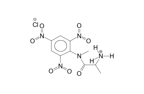 2-AMINO-N-METHYL-N-(2,4,6-TRINITROPHENYL)PROPANAMIDE HYDROCHLORIDE