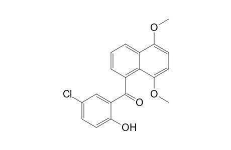 (2'-Hydroxy-5'-chlorophenyl) (5,8-Dimethoxynaphthyl) Ketone
