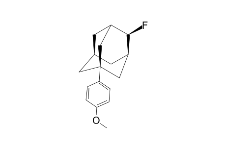 (Z)-5-(4-METHOXYPHENYL)-2-FLUOROADAMANTANE