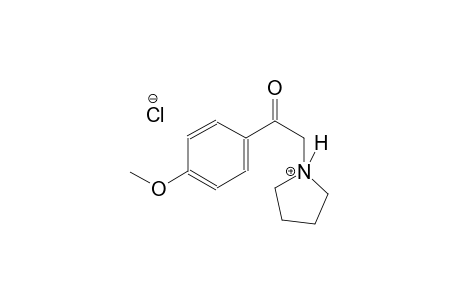 1-[2-(4-methoxyphenyl)-2-oxoethyl]pyrrolidinium chloride