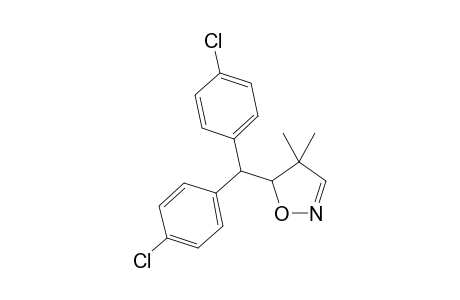 5-[bis(4-Chlorophenyl)methyl]-4,4-dimethyldihydroisoxazole