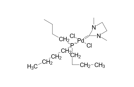 trans-PD(CNMECH2CH2NME)CL2(PBU3)