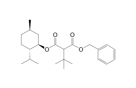 1-Benzyl 3-[(1R,2S,5R)-2-isopropyl-5-methylcyclohexyl] (2'R/S)-2'-(tert-butyl)malonate