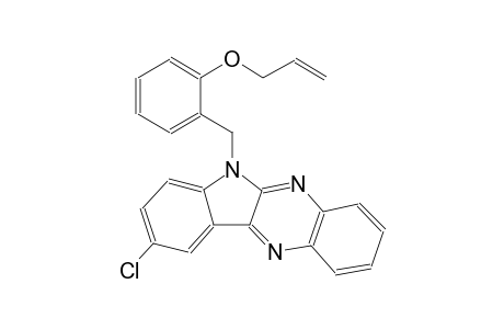 6-[2-(allyloxy)benzyl]-9-chloro-6H-indolo[2,3-b]quinoxaline