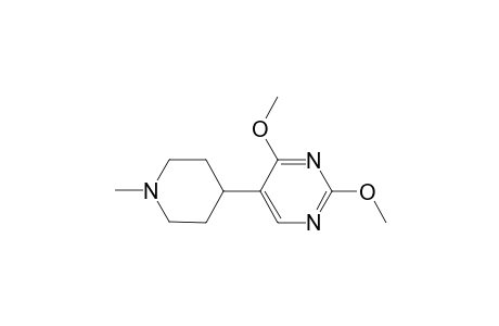 2,4-Dimethoxy-5-(1-methylpiperidin-4-yl)pyrimidine