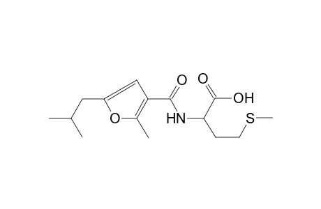 2-[(5-isobutyl-2-methyl-furan-3-carbonyl)-amino]-4-methylsulfanyl-butyric acid