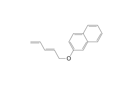 2-naphthyl 2,4-pentadienyl ether