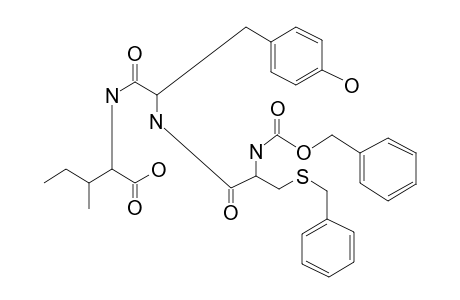 N-Carbobenzyloxy-S-benzylcysteinyl-tyrosyl-isoleucine