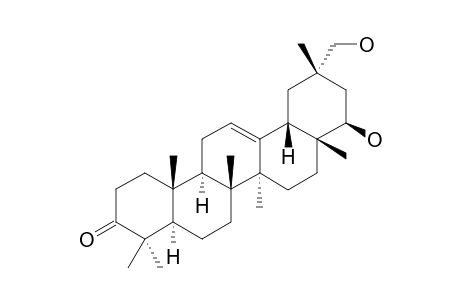22.beta.,29-Dihydroxy-12-oleanen-3-one