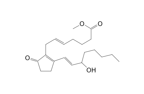 (E)-7-[2-[(E)-3-hydroxyoct-1-enyl]-5-keto-cyclopenten-1-yl]hept-5-enoic acid methyl ester