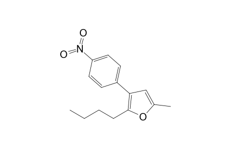 2-Butyl-3-(4'-nitrophenyl)-5-methylfuran