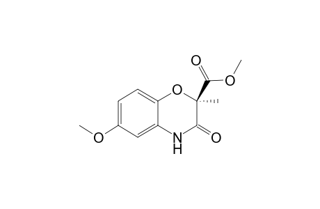(R)-(-)-Methyl 6-methoxy-2-methyl-3-oxo-3,4-dihydro-2H-1,4-benzoxazine-2-carboxylate