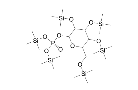 .alpha.-D-Galactopyranose, 2,3,4,6-tetrakis-O-(trimethylsilyl)-, bis(trimethylsilyl) phosphate