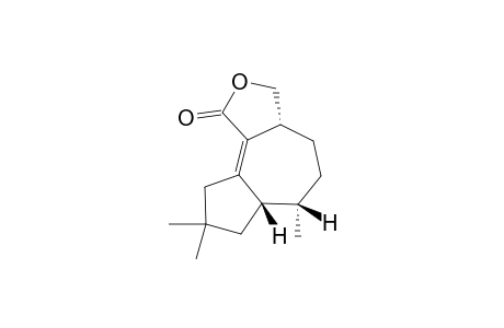 (+)-(3a.alpha.,6.beta.,6a.alpha.)-6,8,8-Trimethyl-3a,4,5,6,6a,7,8,9-octahydroazuleno[4,5-c]furan-1(3H)-one ((+)-epi-5-Tremulenolide A)