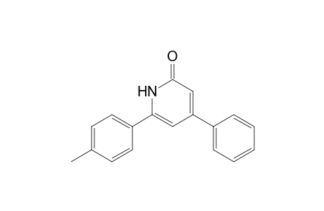 4-Phenyl-6-(p-tolyl)-1H-pyridin-2-one