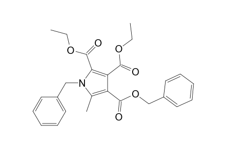 4-Benzyl 2,3-diethyl 1-benzyl-5-methyl-1H-pyrrole-2,3,4-tricarboxylate
