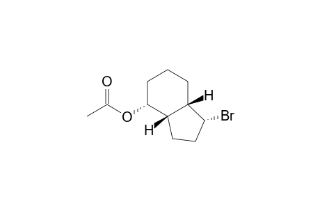 1H-Inden-4-ol, 1-bromooctahydro-, acetate, (1.alpha.,3a.beta.,4.alpha.,7ab)-