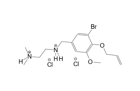 N~1~-[4-(allyloxy)-3-bromo-5-methoxybenzyl]-N~2~,N~2~-dimethyl-1,2-ethanediaminium dichloride