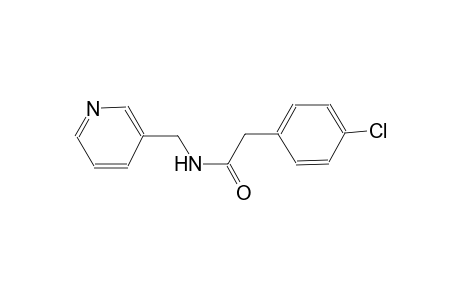 2-(4-chlorophenyl)-N-(3-pyridinylmethyl)acetamide